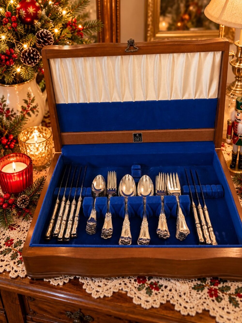 Vintage Birks Regency Silverplate Flatware – Richmond Pattern 5 Place Settings +